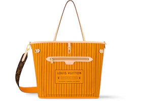 Louis Vuitton Neverfull Bandouliere MM Inside Out Monogram/Jaune Safran M11947