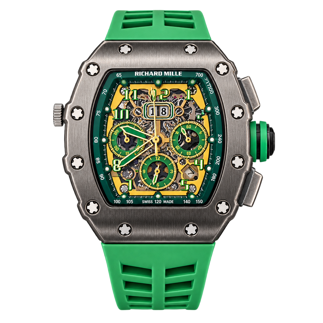 NOT RM - Black Face Green Band - No Box