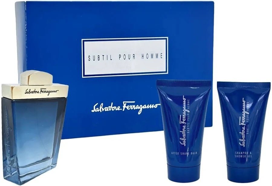 Salvatore Ferragamo Subtil Gift Set - Perfumes &amp; Colognes - Jawns on Fire Sneakers &amp; Shoes
