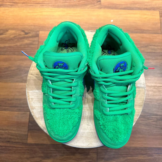 SB Dunk Low Grateful Dead Bears Green - Sneakers - Jawns on Fire Sneakers & Shoes