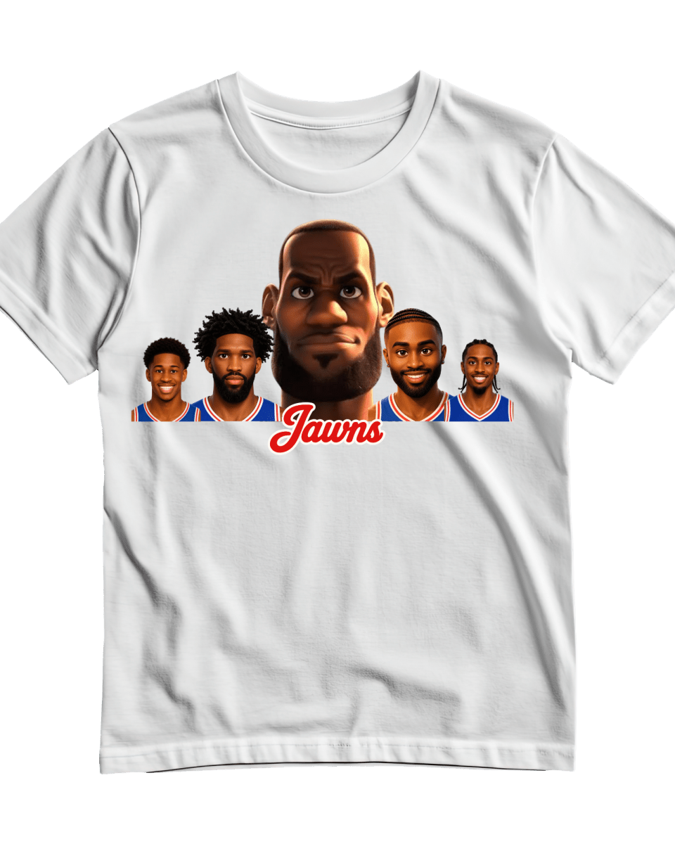 Sixers Heros - Only Jawns T-Shirt - T-Shirt - Jawns on Fire Sneakers &amp; Shoes