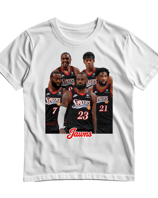 Sixers Squad - Only Jawns T-Shirt - T-Shirt - Jawns on Fire Sneakers &amp; Shoes