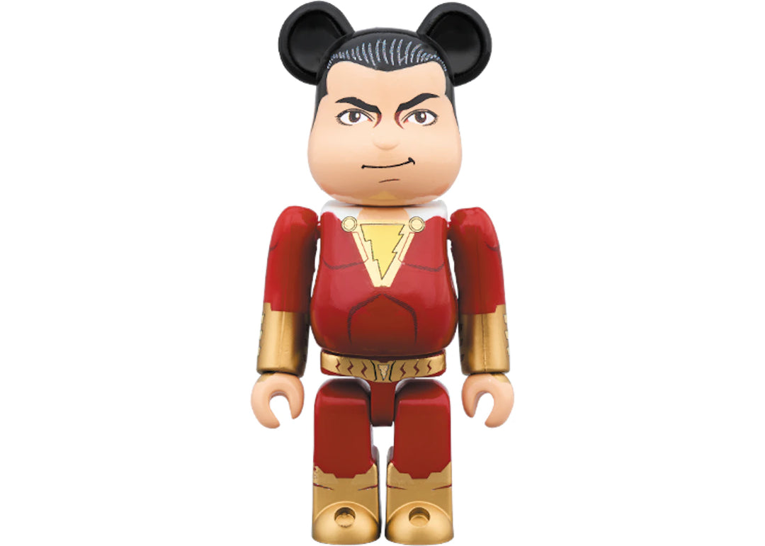 Bearbrick Shazam! 100% & 400% Set Red