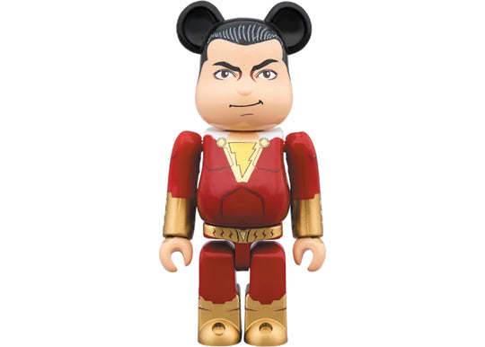 Bearbrick Shazam! 100% & 400% Set Red