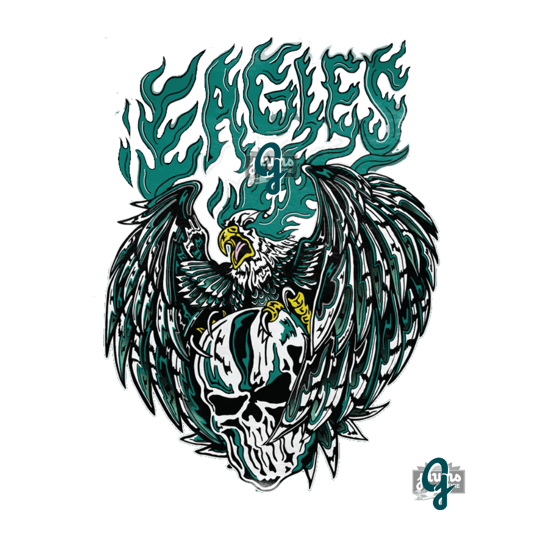 Skeleton Birds - Custom Original Jawns Gear - Short Sleeve - Jawns on Fire Sneakers & Shoes