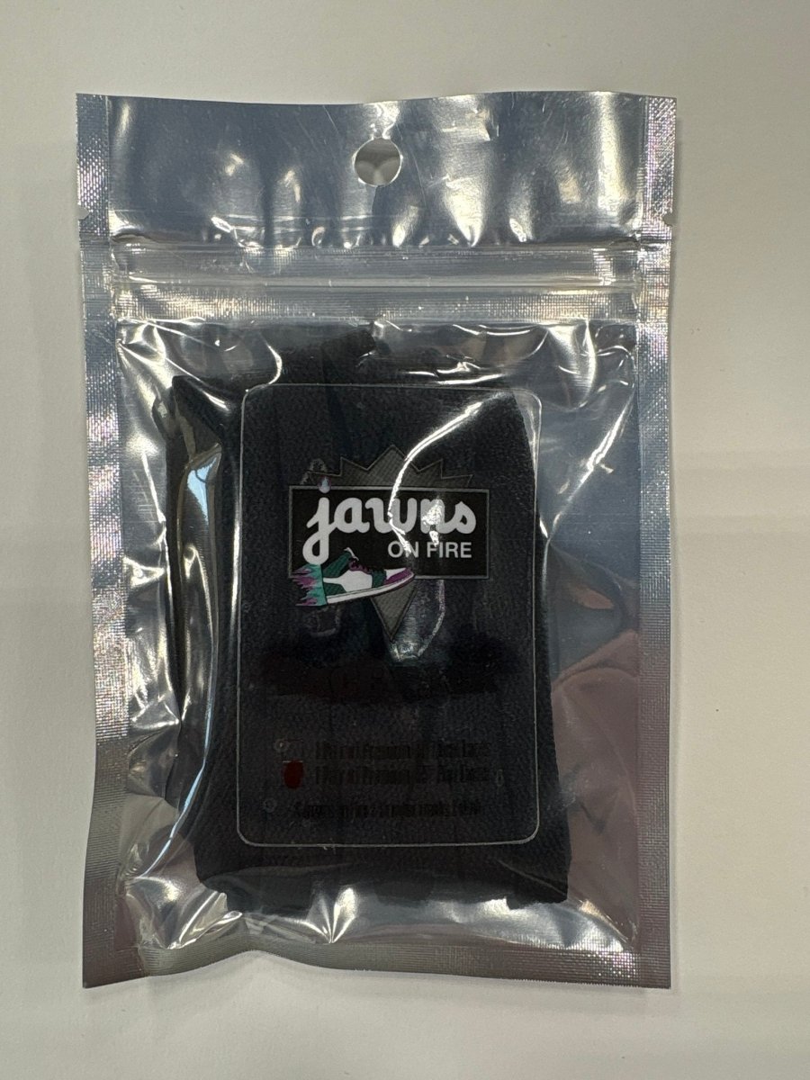 Sneaker Freak Flat Laces - Black - Accessory - Jawns on Fire Sneakers & Shoes