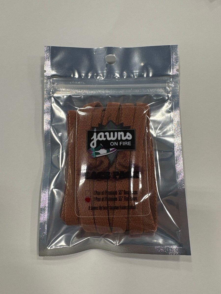 Sneaker Freak Flat Laces - Cinnamon - Accessory - Jawns on Fire Sneakers &amp; Shoes