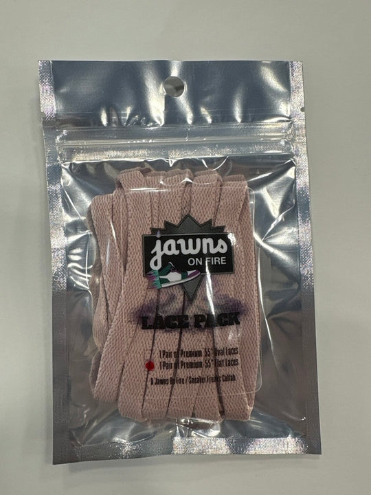 Sneaker Freak Flat Laces - Meat Pink - Accessory - Jawns on Fire Sneakers &amp; Shoes