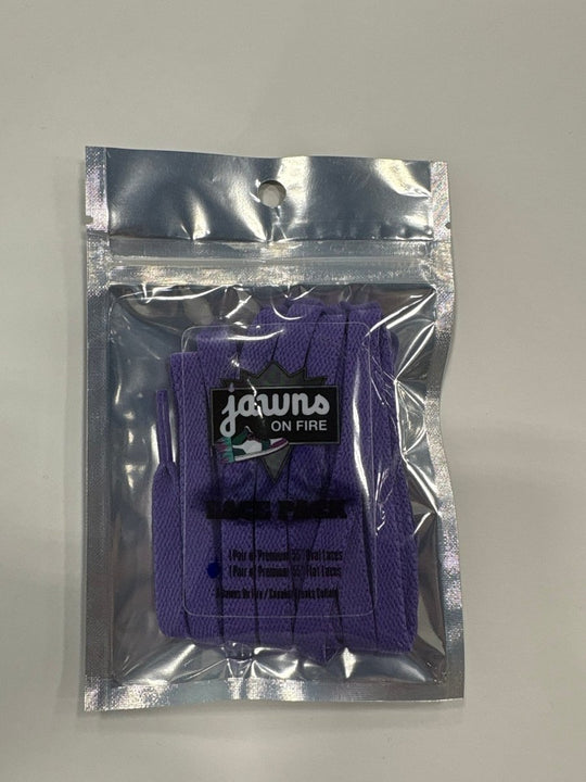 Sneaker Freak Flat Laces - Pale Purple - Accessory - Jawns on Fire Sneakers & Shoes