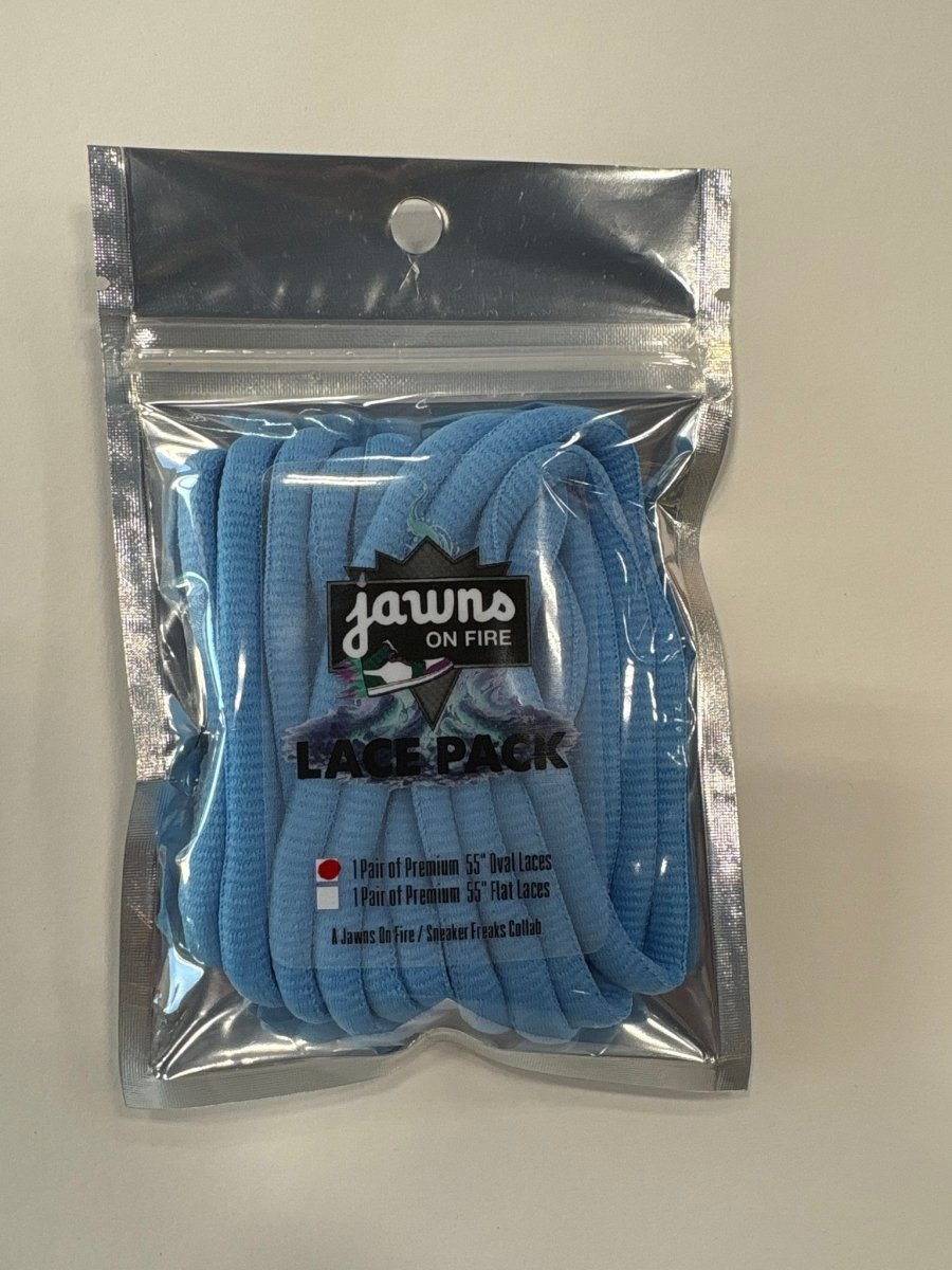 Sneaker Freak Round Laces - Carolina Blue - Accessory - Jawns on Fire Sneakers &amp; Shoes