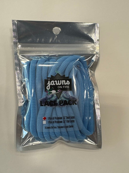 Sneaker Freak Round Laces - Carolina Blue - Accessory - Jawns on Fire Sneakers &amp; Shoes