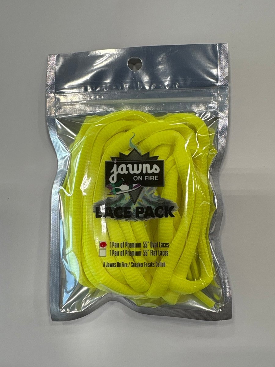 Sneaker Freak Round Laces - Floellow - Accessory - Jawns on Fire Sneakers & Shoes