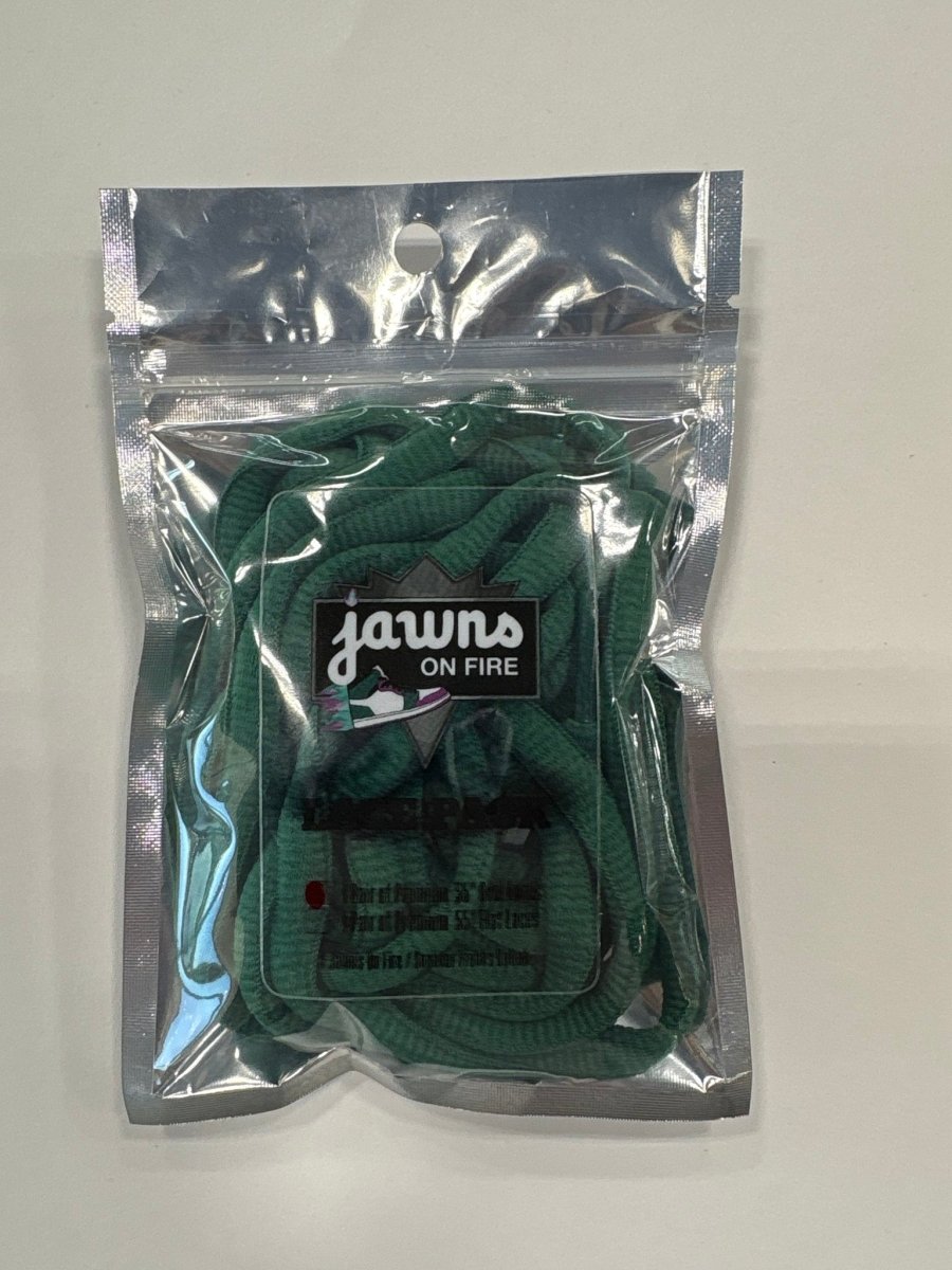 Sneaker Freak Round Laces - Forest - Accessory - Jawns on Fire Sneakers &amp; Shoes