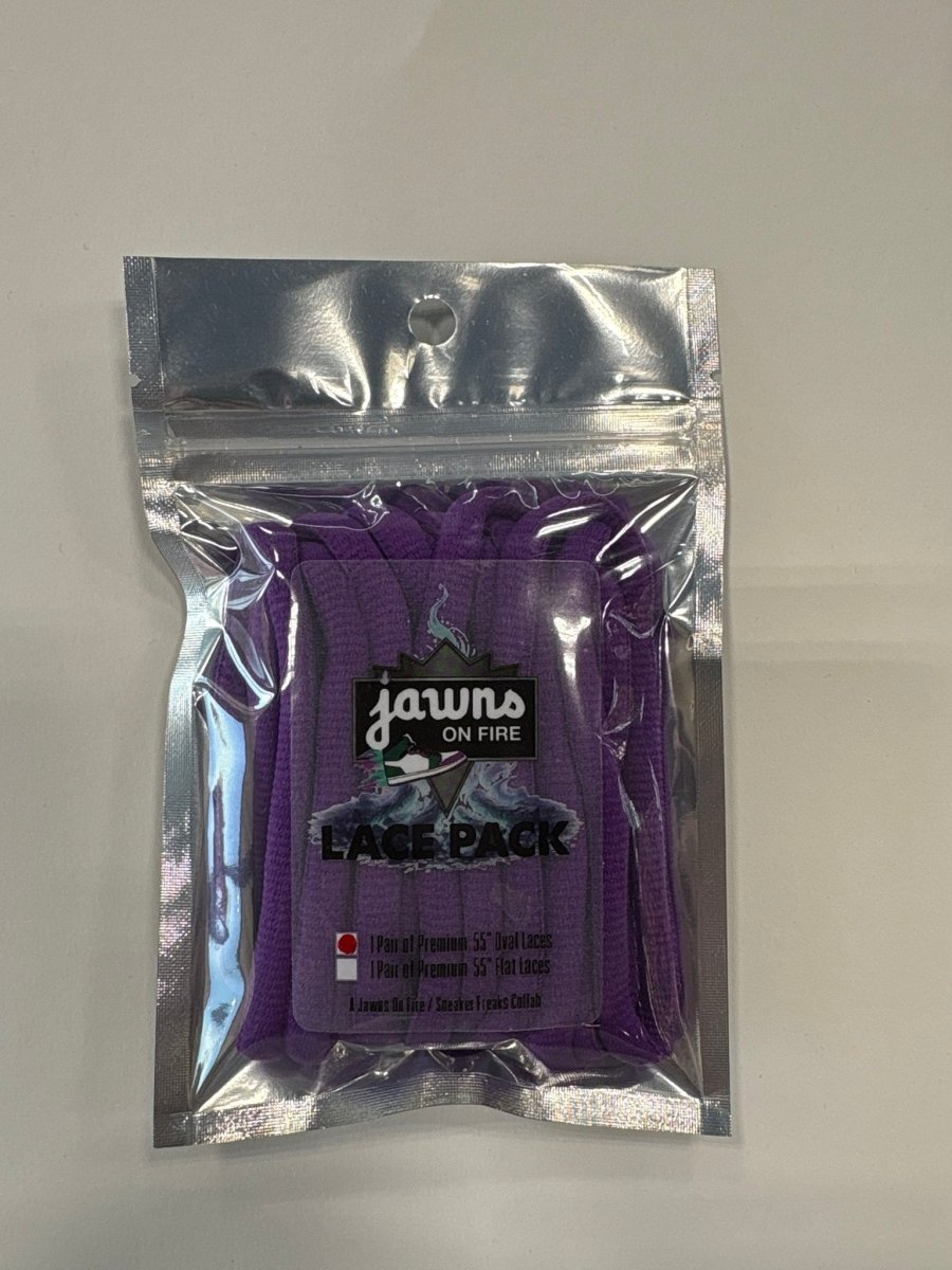 Sneaker Freak Round Laces - Grimace - Accessory - Jawns on Fire Sneakers & Shoes