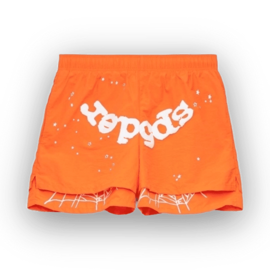 Sp5der Double Layer Short - Orange - Shorts - Jawns on Fire Sneakers & Shoes
