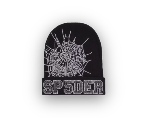 Sp5der Web Beanie - Black - Headwear - Jawns on Fire Sneakers & Streetwear