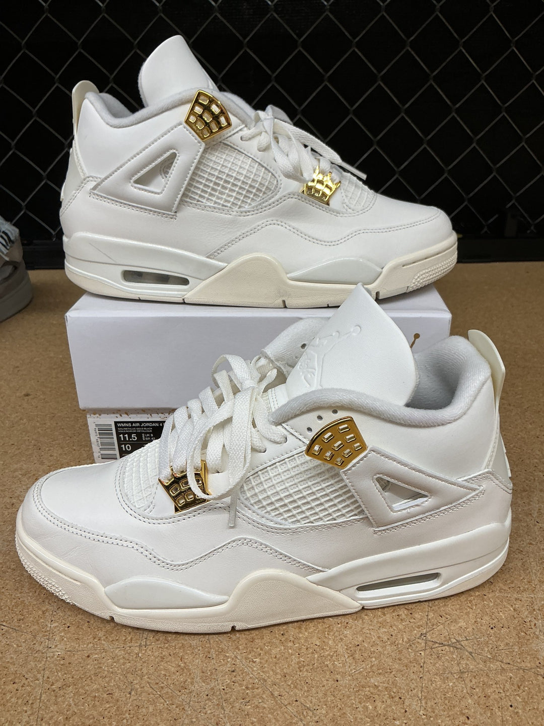 Jordan 4 Metallic Gold (Womens 11.5) Used