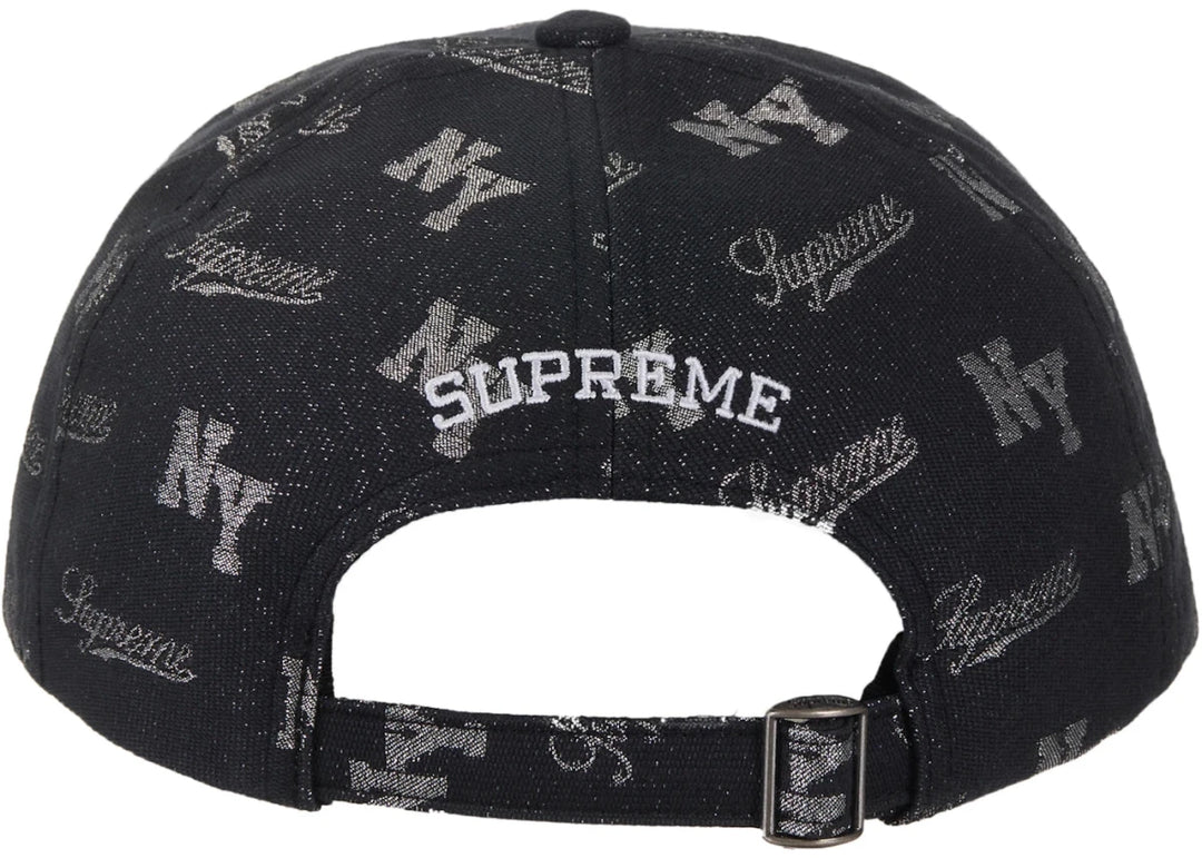 Supreme Monogram 6-Panel Black - Clothing Accessory - Jawns on Fire Sneakers & Shoes