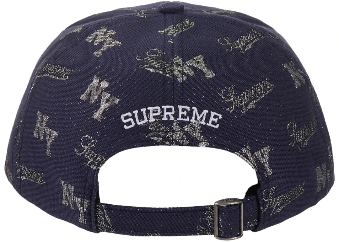 Supreme Monogram 6-Panel Navy - Clothing Accessory - Jawns on Fire Sneakers & Shoes