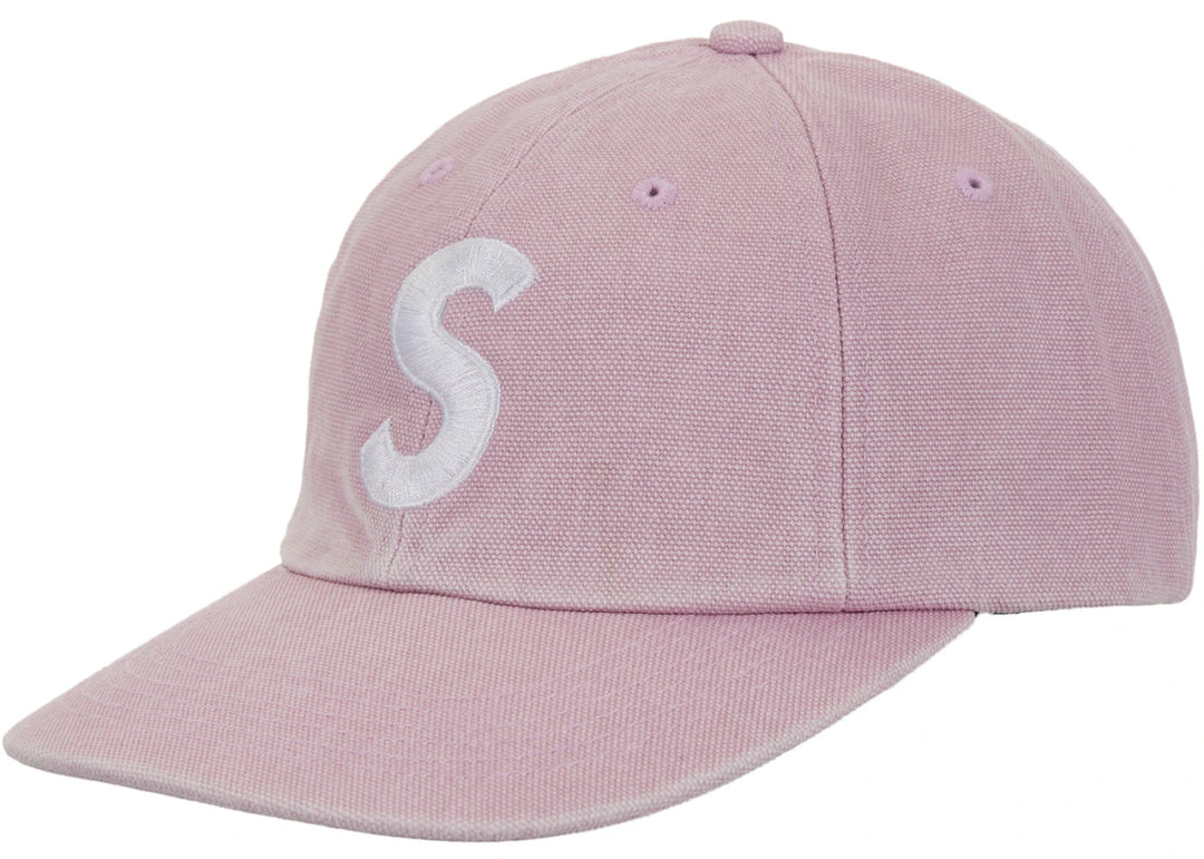 Supreme Pigment Coated Canvas S Logo 6 - Panel Pink - Clothing Accessory - Jawns on Fire Sneakers & Shoes