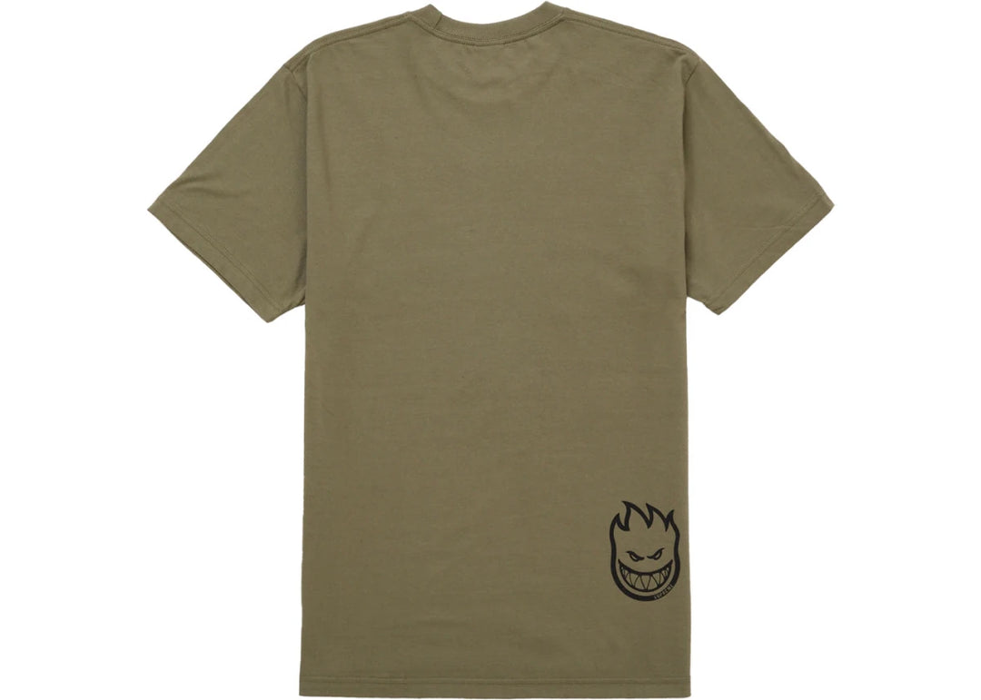 Supreme Spitfire Flag Tee Olive - Clothing - Mens - Jawns on Fire Sneakers & Shoes