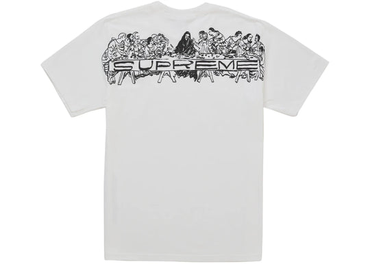 Supreme Supper Tee White - Clothing - Mens - Jawns on Fire Sneakers &amp; Shoes