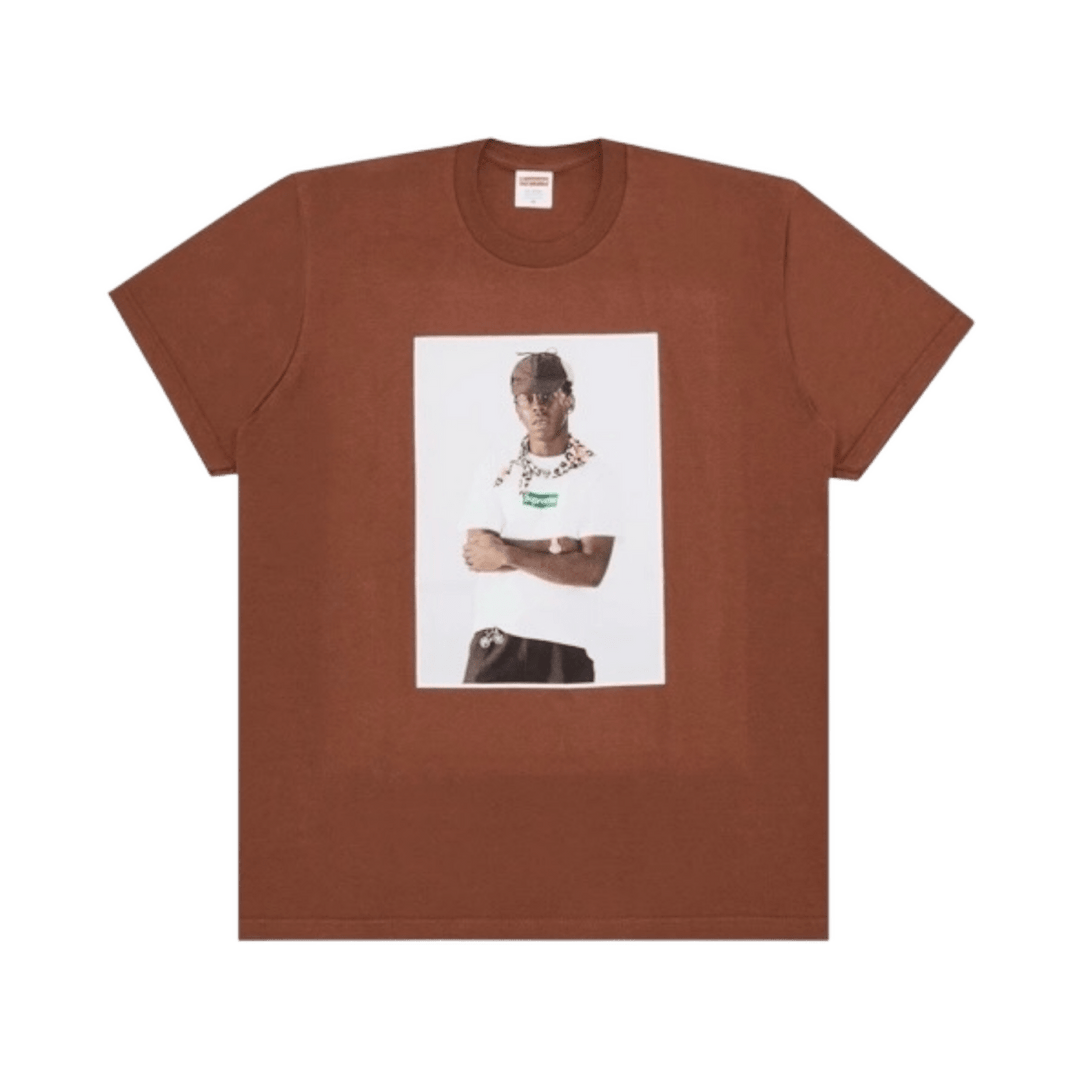 Supreme Tyler The Creator Tee - Brown - T-Shirt - Jawns on Fire Sneakers & Shoes