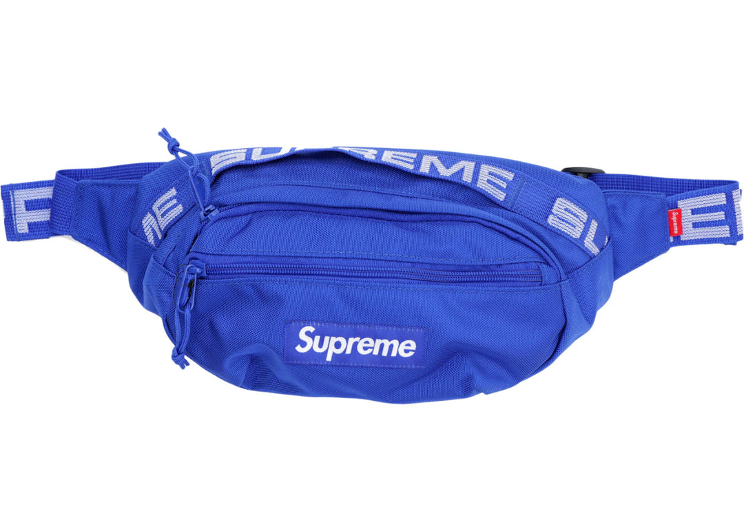 Supreme Waist Bag (SS18) Royal - Handbags - Jawns on Fire Sneakers & Shoes