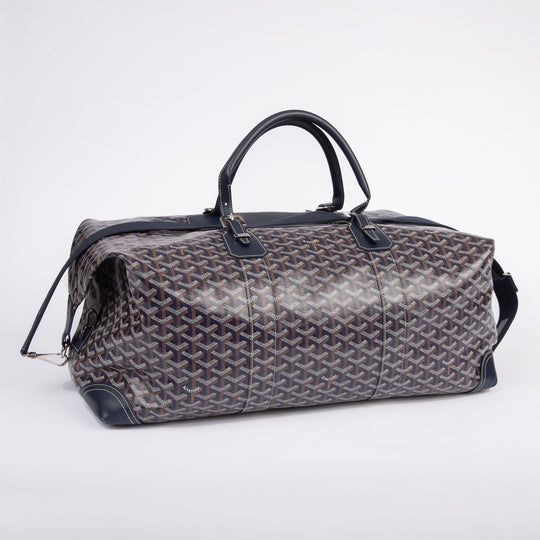 Goyard Boeing 55 Duffle Bag Navy Blue