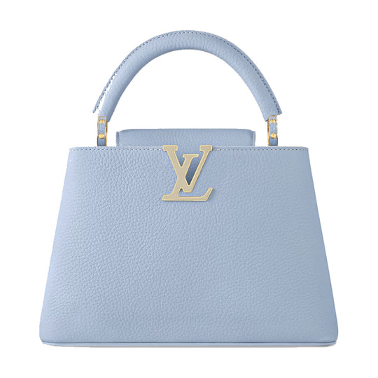 Louis Vuitton Capucine BB with MiniMe Orgasmic Blue Bag