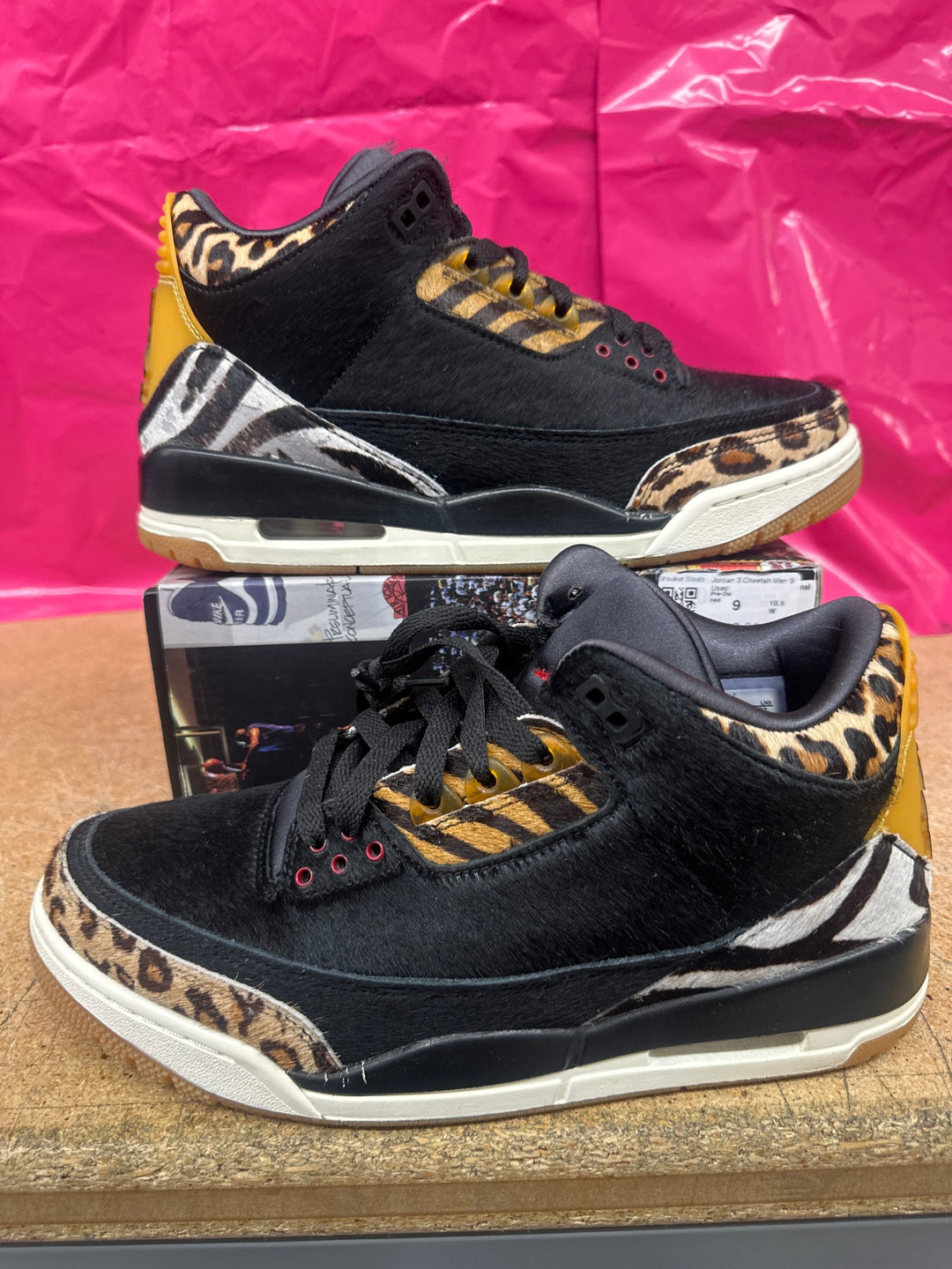Jordan 3 Cheetah Men 9 Used