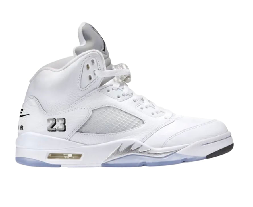 Jordan 5 Retro White Metallic (2026)