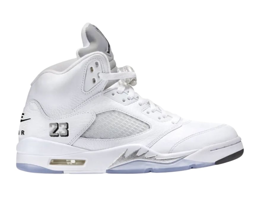 Jordan 5 Retro White Metallic (2026)