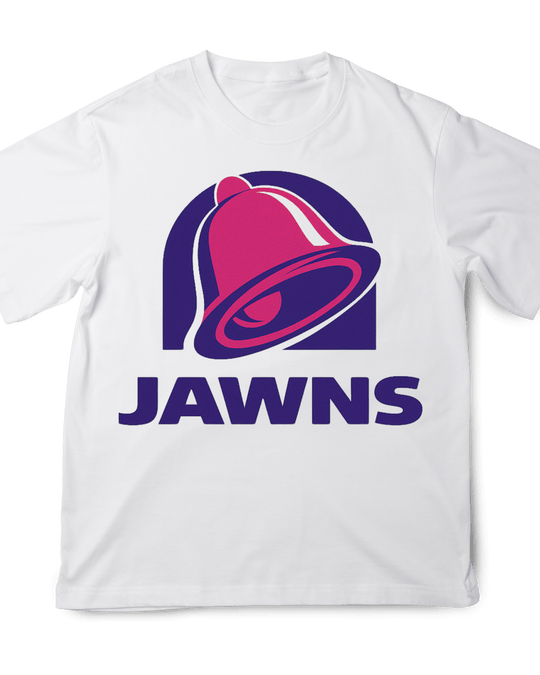 Taco Jawns - Original Jawns - White T-Shirt - T-Shirt - Jawns on Fire Sneakers & Shoes