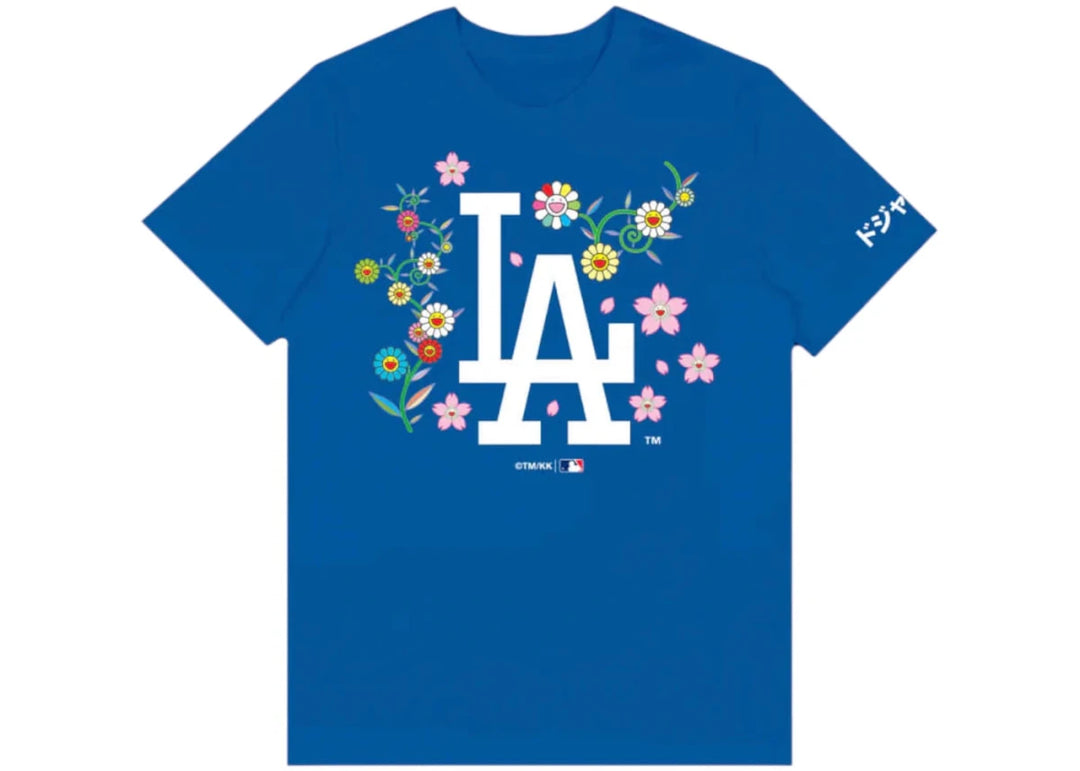 Takashi Murakami x Dodgers T-shirt Blue - Clothing - Mens - Jawns on Fire Sneakers &amp; Shoes