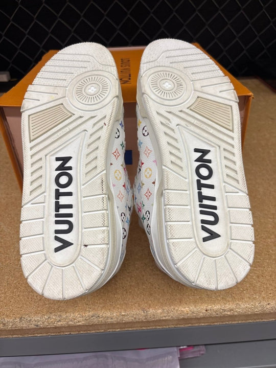 Takashi Murakami x Louis Vuitton Trainer 'White' (Men 13) Used - Sneakers - Jawns on Fire Sneakers & Shoes