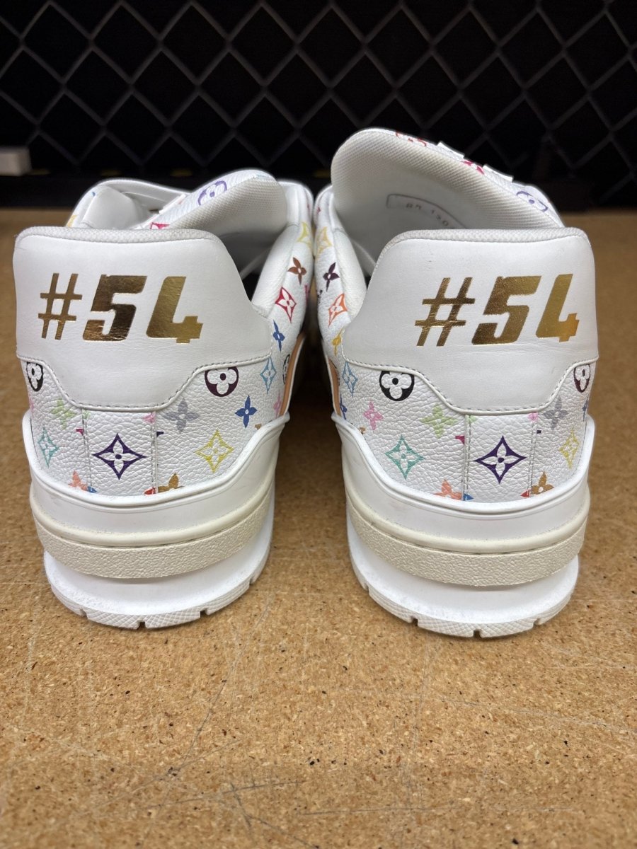Takashi Murakami x Louis Vuitton Trainer 'White' (Men 13) Used - Sneakers - Jawns on Fire Sneakers & Shoes