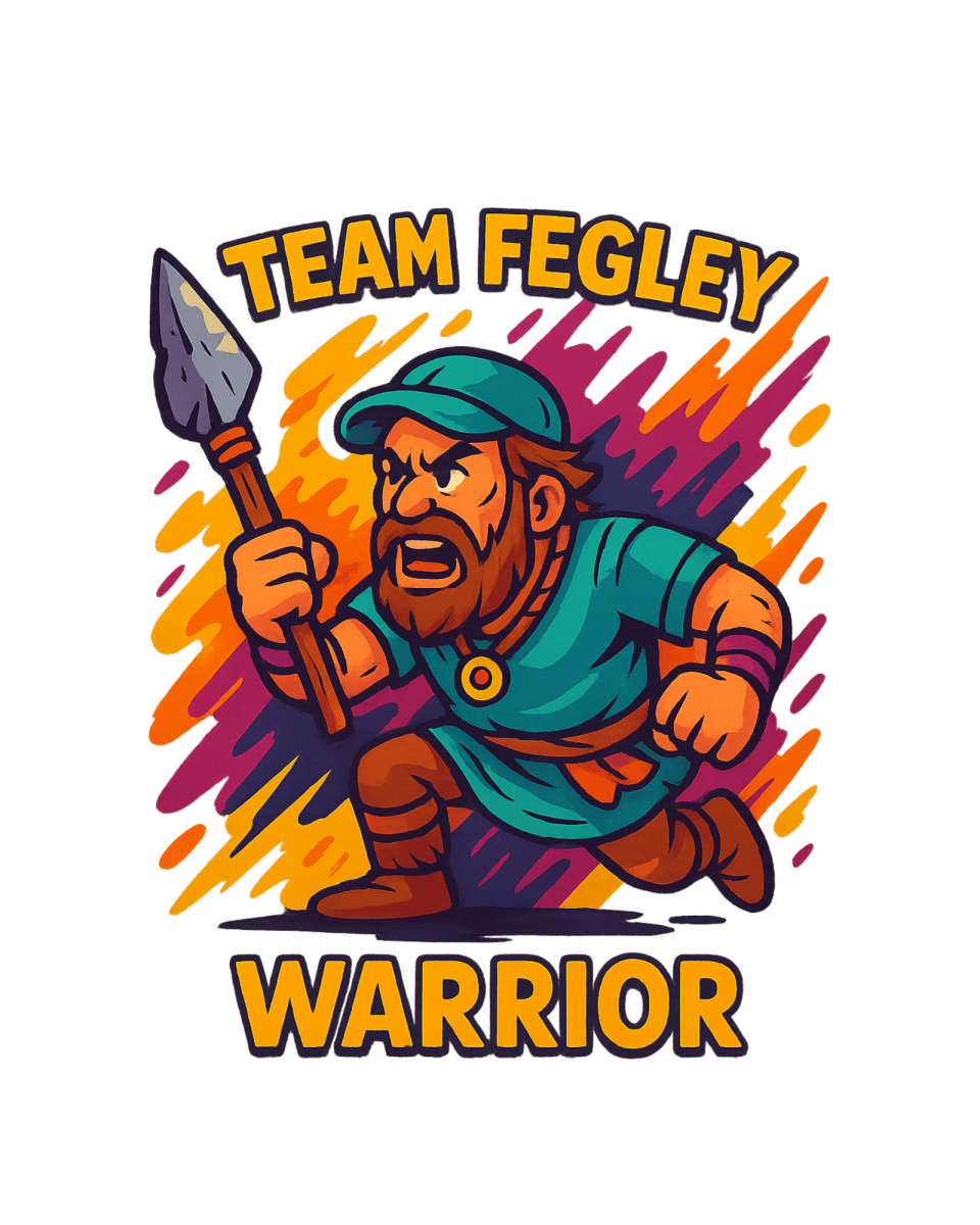 Team Fegley Warrior - White T-Shirt - T-Shirt - Jawns on Fire Sneakers & Shoes