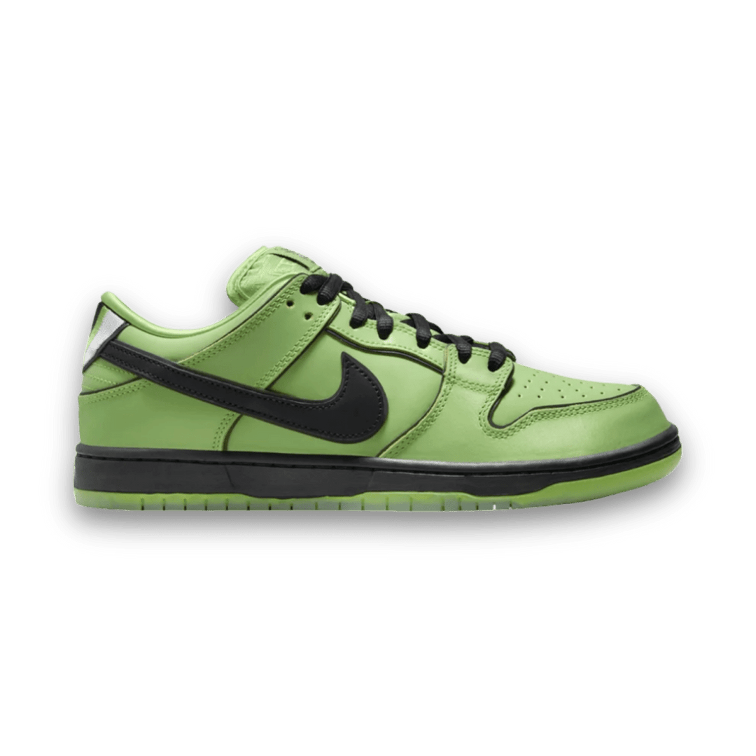The Powerpuff Girls x Dunk Low Pro SB Dunk QS 'Buttercup' Green - Sneakers - Jawns on Fire Sneakers & Shoes