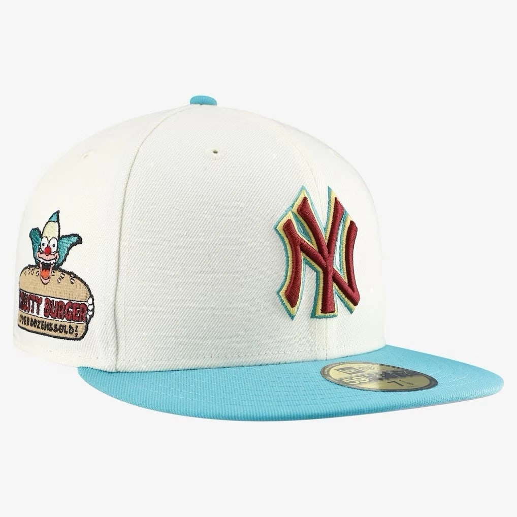 The Simpsons X New Era Krusty Burger Yankees - Clothing Accessory - Jawns on Fire Sneakers & Shoes