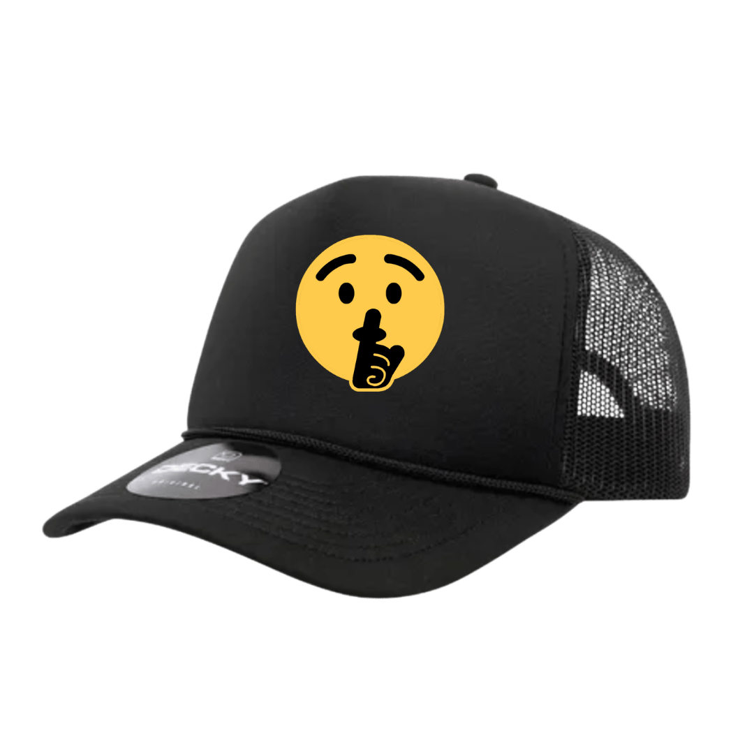 Tigers Shhhh Exclusive Trucker Hat - Black - Hats - Jawns on Fire Sneakers & Shoes
