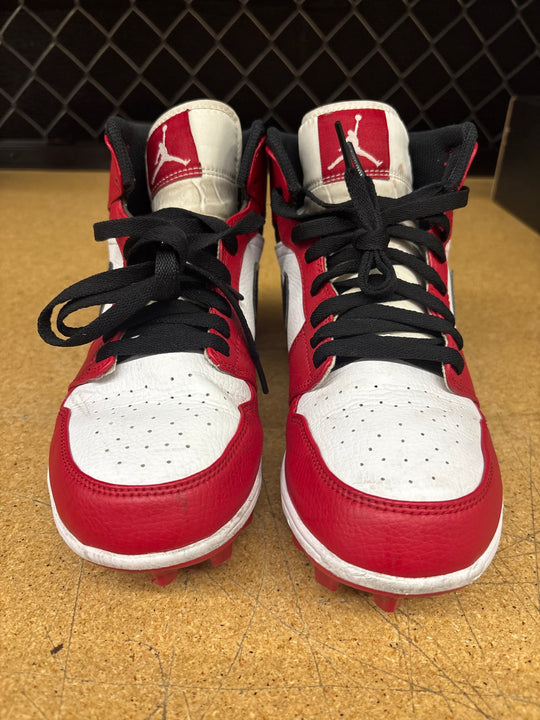 Jordan 1 Bred Cleat (Men 7.5) Used