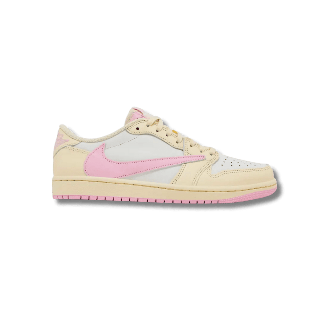 Travis Scott x Air Jordan 1 Retro Low OG 'Shy Pink' - Sneakers - Jawns on Fire Sneakers & Shoes