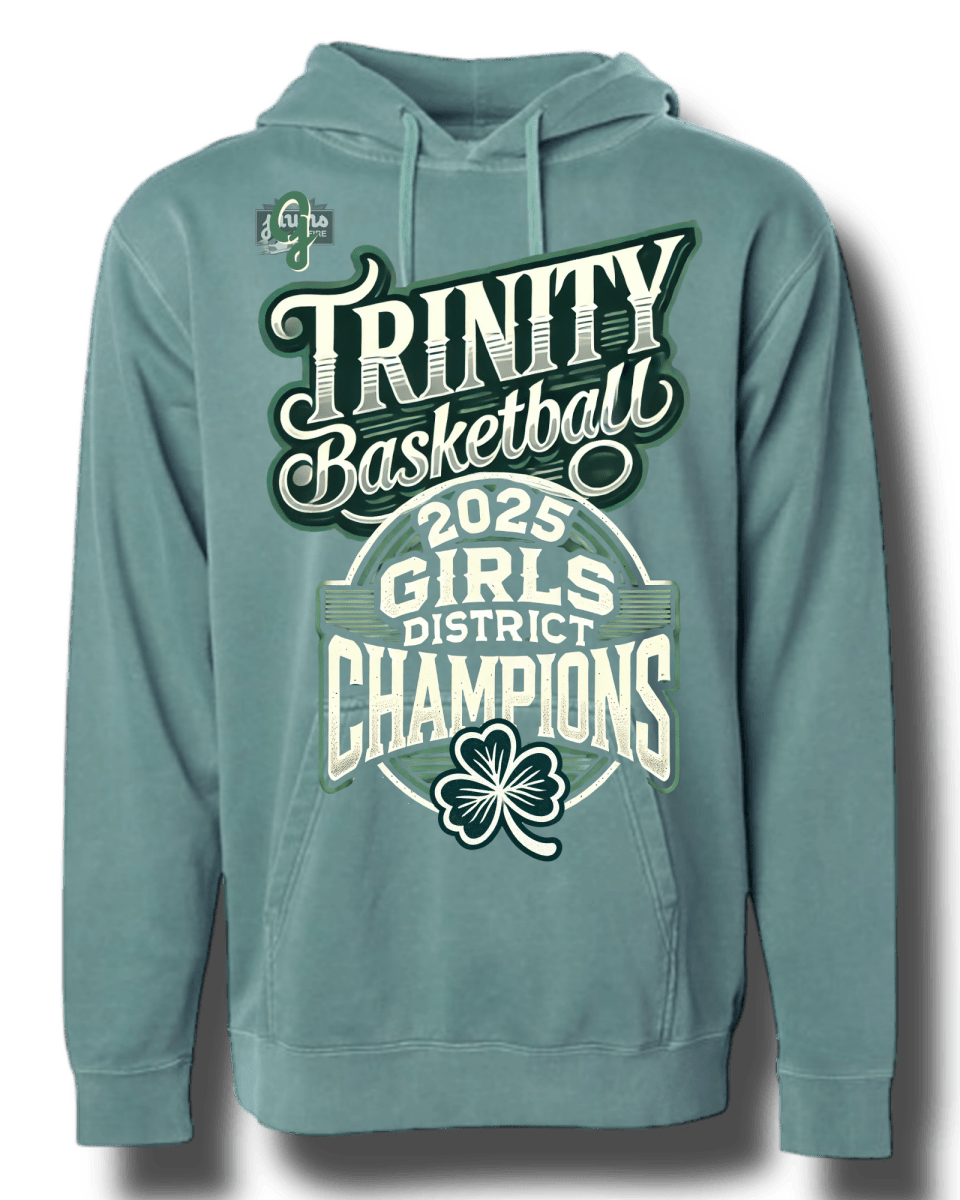 Trinity Girls Basketball District Champions Gear - Hoodie - Jawns on Fire Sneakers & Shoes
