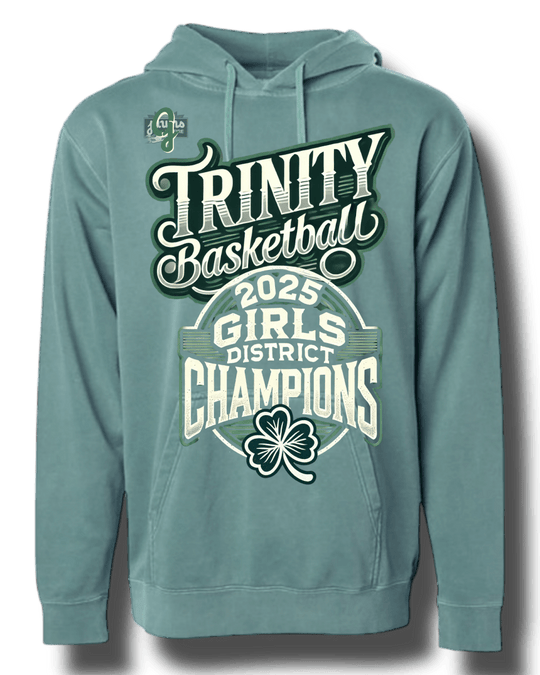 Trinity Girls Basketball District Champions Gear - Hoodie - Jawns on Fire Sneakers & Shoes