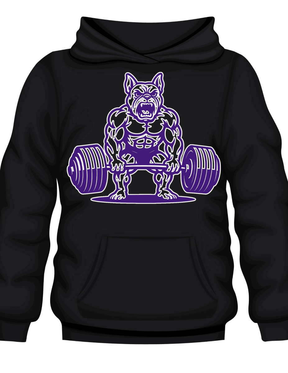 Triple P Fitness Gear - Purple Dog - T-Shirt - Jawns on Fire Sneakers & Shoes
