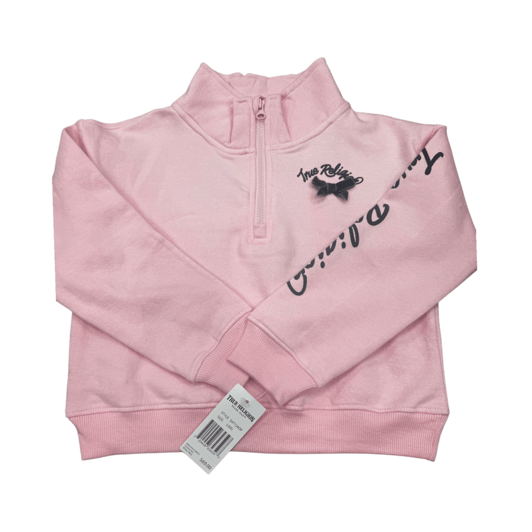 True Religion 2 Piece Set Pink Crewneck - Clothing - Kids - Jawns on Fire Sneakers & Shoes