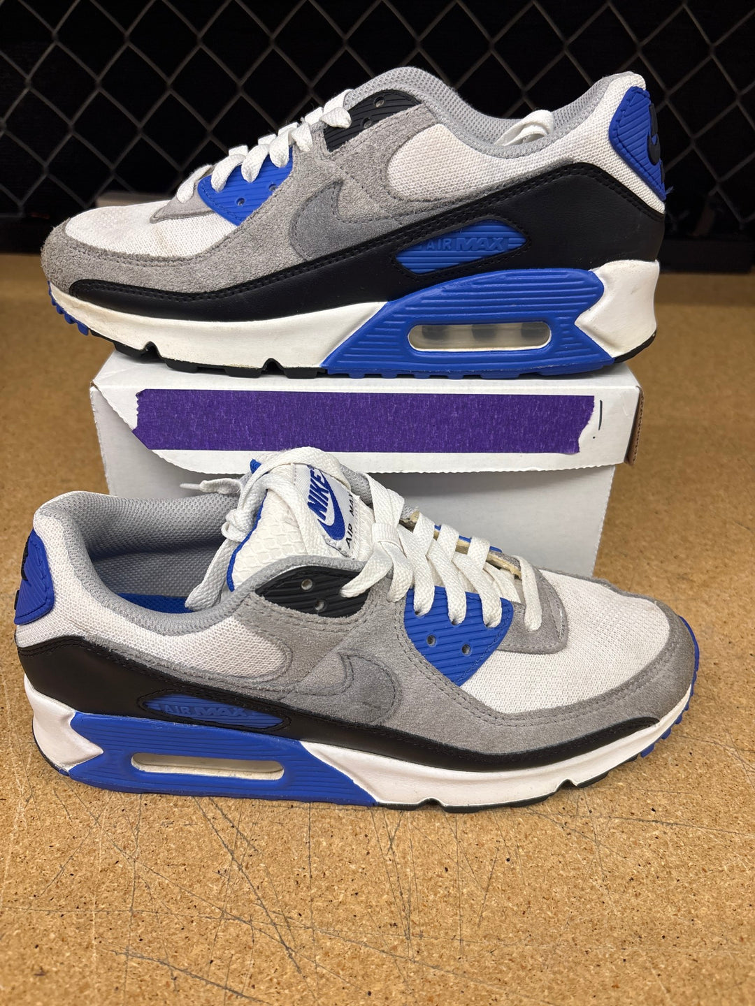 Nike Air Max 90 Hyper Royal- Mens 8- Used- No Box