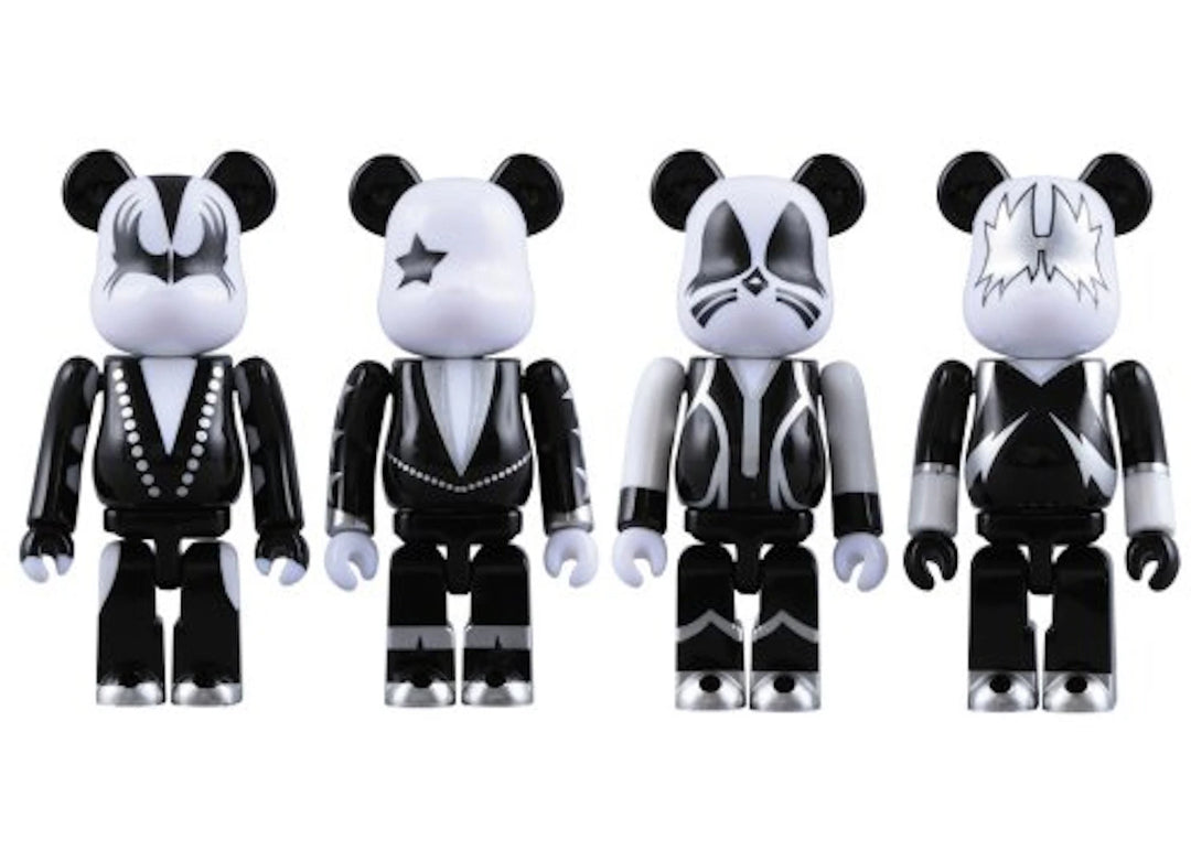Bearbrick x KISS 100% 4 Pack