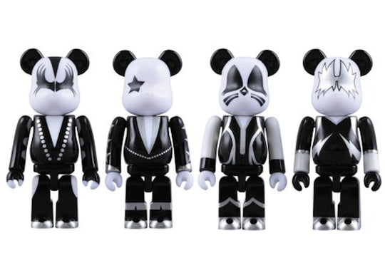 Bearbrick x KISS 100% 4 Pack